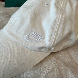 Nike White Adjustable Cap